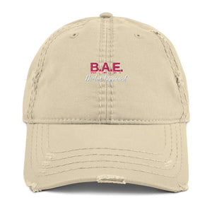 B.A.E Distressed Hat