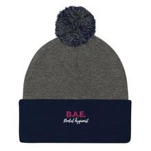 Load image into Gallery viewer, B.A.E Pom-Pom Beanie