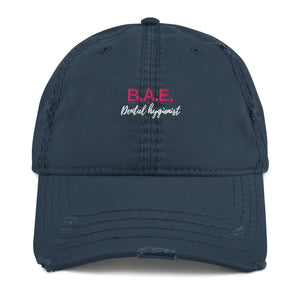 B.A.E Distressed Hat