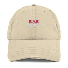 Load image into Gallery viewer, B.A.E Distressed Hat
