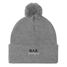 Load image into Gallery viewer, Brown And Educated Pom-Pom Beanie

