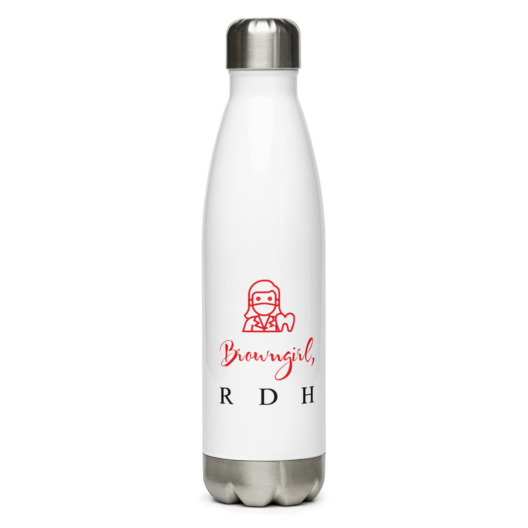 BrownGirl,RDH Stainless Steel Water Bottle